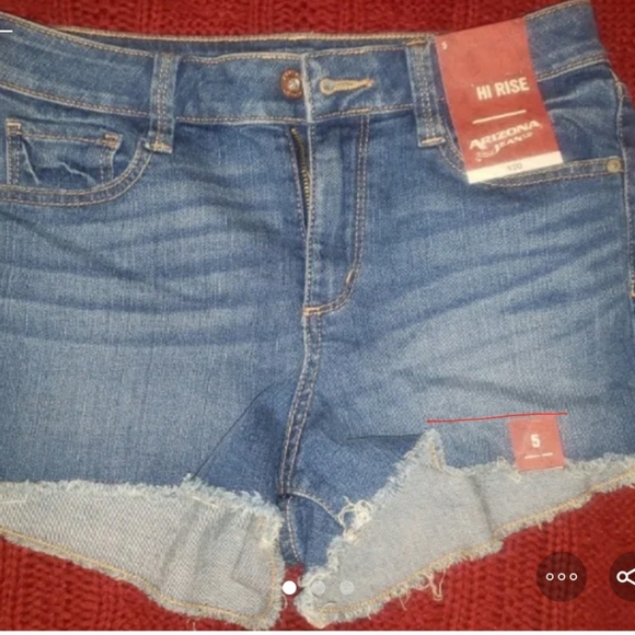Hi Rise Arizona Jean shorts - Picture 1 of 3